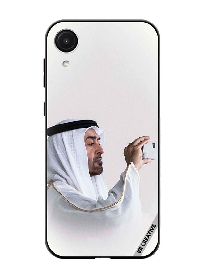 VR CREATIVE Protective Case Cover For Samsung Galaxy A03 Core Sheikh Mohamed Bin Zayed Al Nahyan Design Multicolour - Image 1