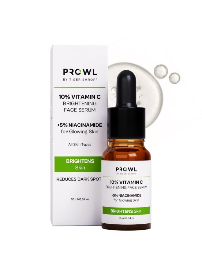 PROWL by Tiger Shroff 10% Vitamin C brightening Serum 10ml - Image 1