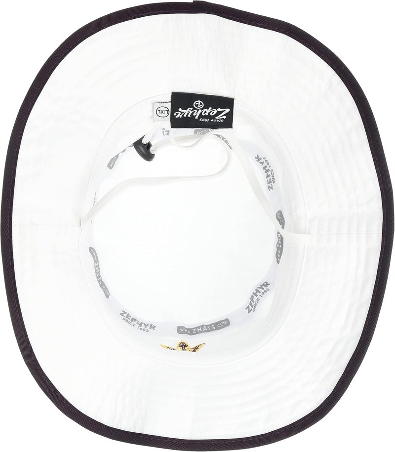 ZHATS NCAA Mens Bucket Hat Pontoon Trim - Image 3