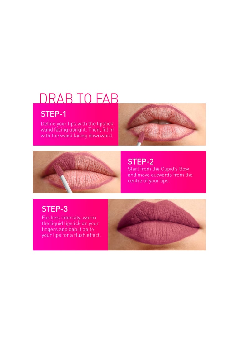 MyGlamm Liquid Matte Lipstick With Moringa Oil - Image 3