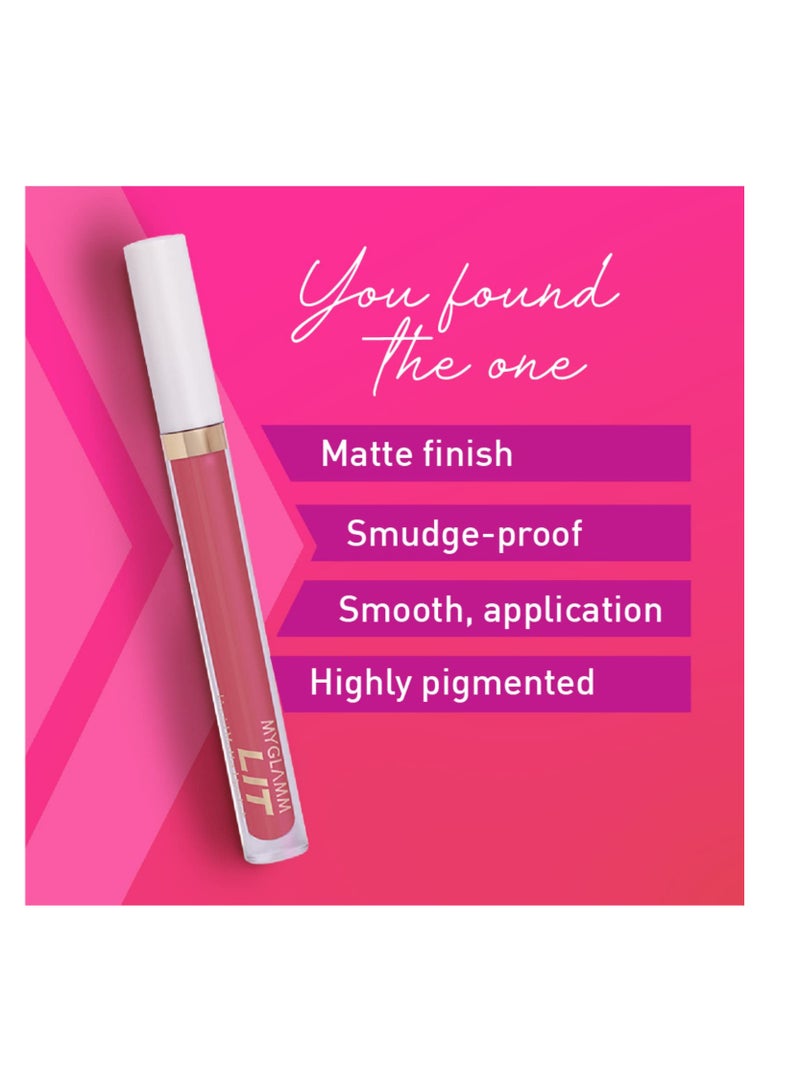 MyGlamm Liquid Matte Lipstick With Moringa Oil - Image 4