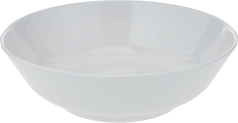 Dinewell Melamine White Serving Bowl, 21 Cm, White, Dwc2081W, 1 Pc - Image 1
