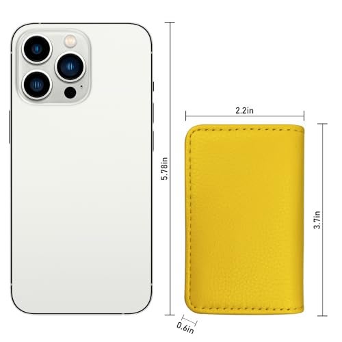 AI-DEE RFID Blocking Wallet - Minimalist Leather Business Credit Card Holder (A215-05), Small - Image 5