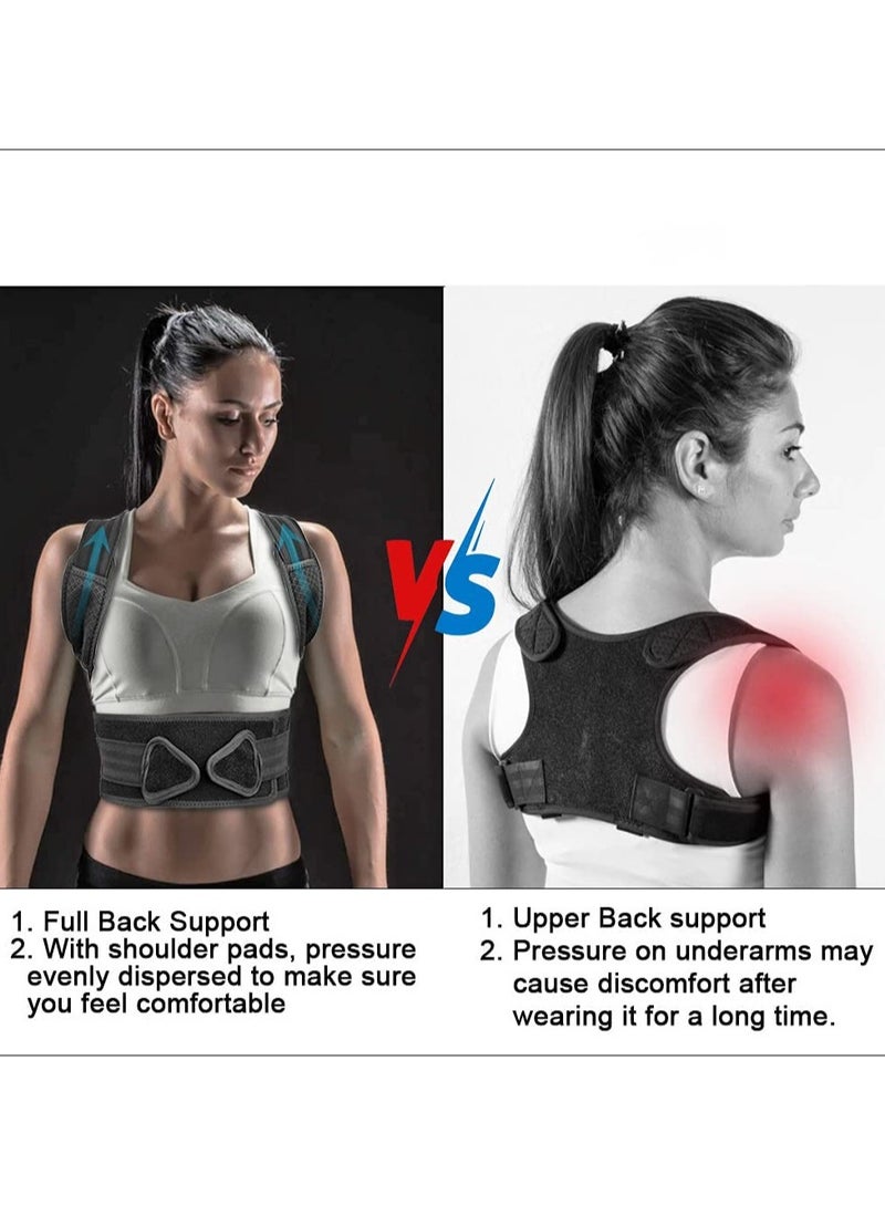 Posture Corrector for Men Women Back Brace Adjustable Straps Shoulder Support Trainer - Image 4
