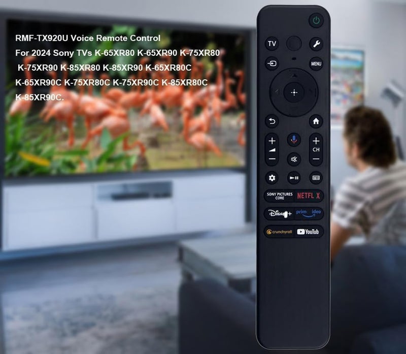 LOMCA RMF-TX920U Voice Remote for Sony Smart TV Remote Replacement (Backlight) for Sony Bravia 7 Bravia 8 Bravia 9 TVs 2024 - Image 3