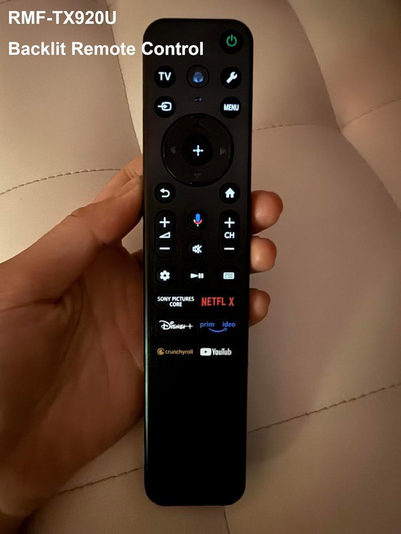 LOMCA RMF-TX920U Voice Remote for Sony Smart TV Remote Replacement (Backlight) for Sony Bravia 7 Bravia 8 Bravia 9 TVs 2024 - Image 2