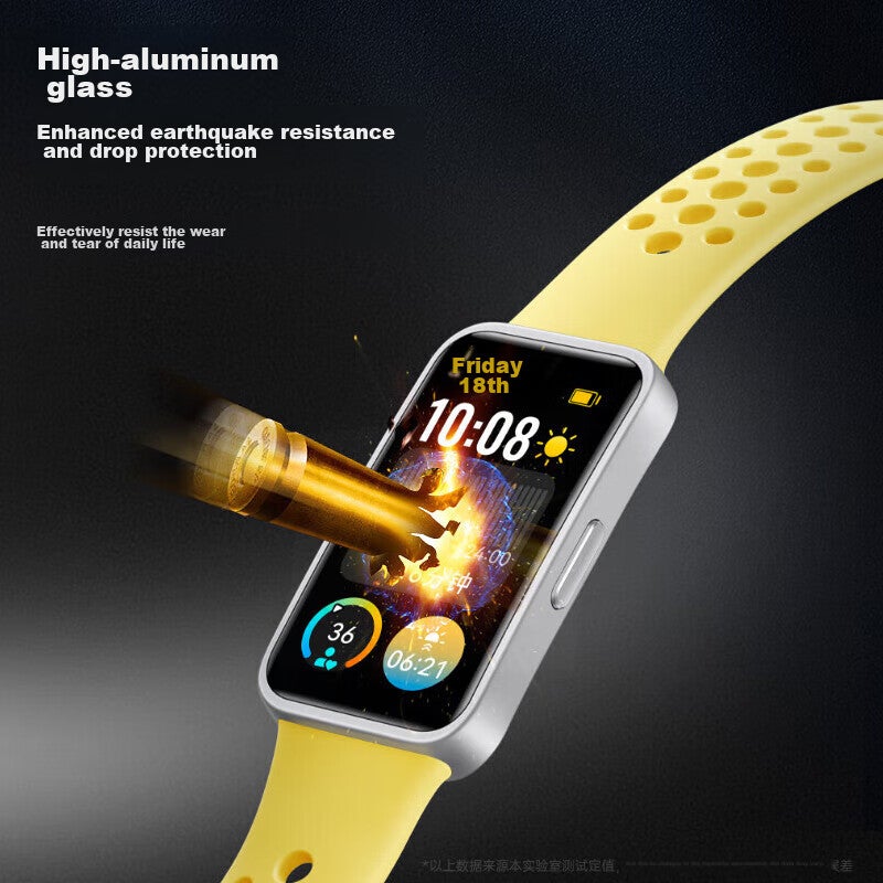 KOVOL [2-Pack] Screen Protector for Huawei Band 10/9/8, Composite Film, Non-Tempered Glass Full Coverage Protective Film, Scratch-Resistant, Anti-Fingerprint Wristband Film - Image 5