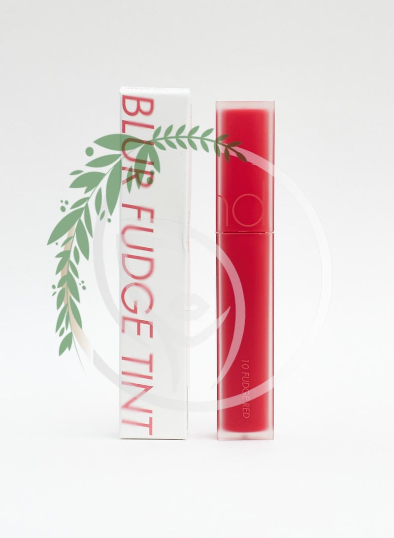 rom&nd Blur Fudge Tint (10 FUDGE RED) 5g - Image 4