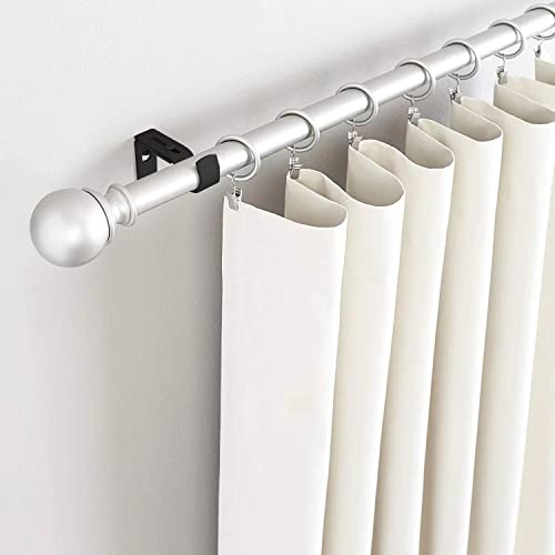 Boxdljh Curtain Rod Brackets for Adjustable, 3 Pack Premium Rod Bracket for Walls, Curtain Rod Holder, Drapery Rod Holders Hardware Window Curtain Rod Support Hanger for 1 Inch Rod (Black-3Pack) - Image 2