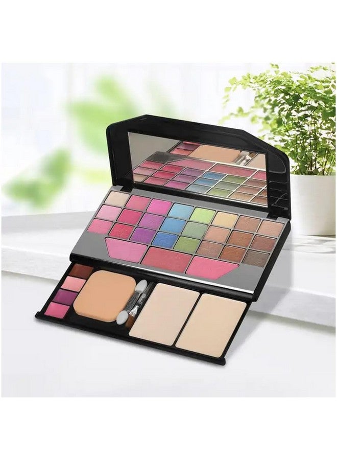 adbeni All In One Makeup Kit - Eyeshadow With Brush, Compact Powder, Lip Colors, Blusher - Image 2