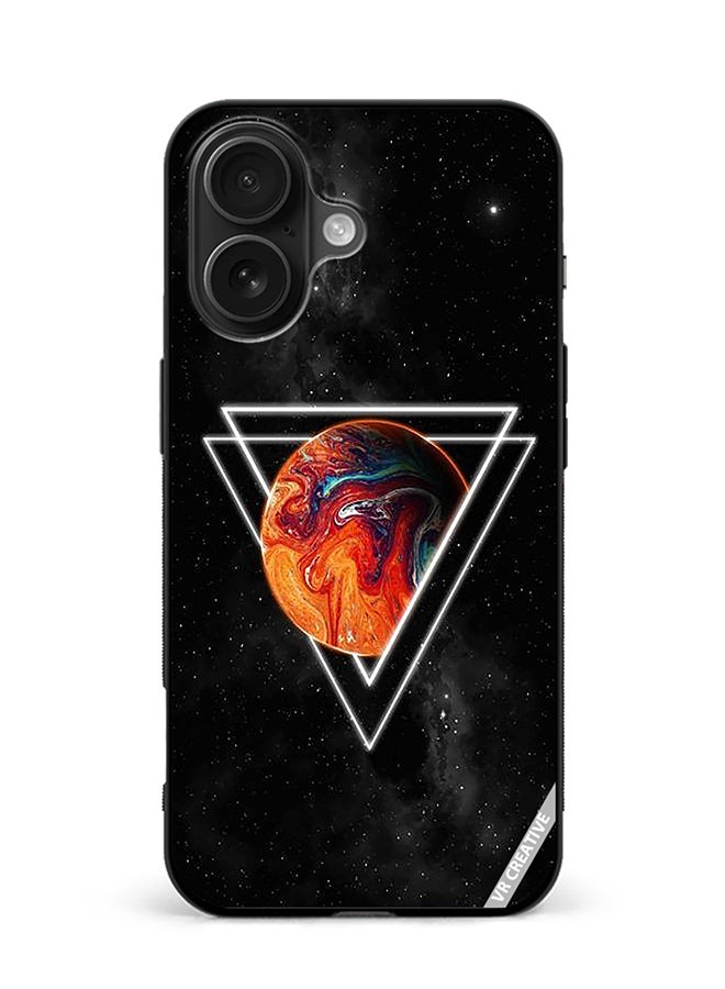 VR CREATIVE Protective Case Cover For Apple iPhone 16 Plus Space Design Multicolour