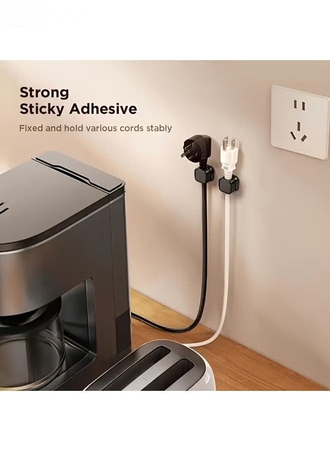 10pcs Magnetic Cable Clips Non-slip Cable Organizer Charging Cable Storage Clip Plastic Material Practical Gadget Sleek Cord Organizer for Desk Home Car Office - Image 4