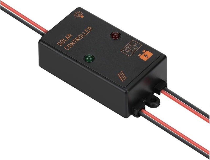 5A 12V Auto Solar Charge Controller IP67 Waterproof for Lead Acid Battery 24H Load - Image 2