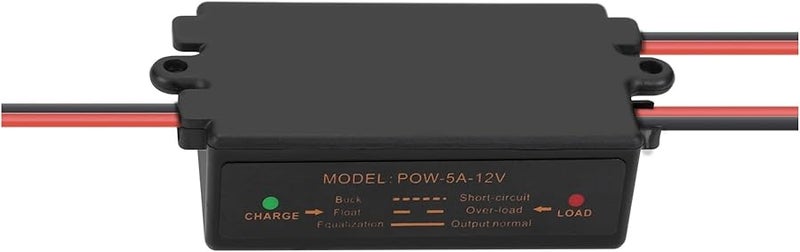 5A 12V Auto Solar Charge Controller IP67 Waterproof for Lead Acid Battery 24H Load - Image 5