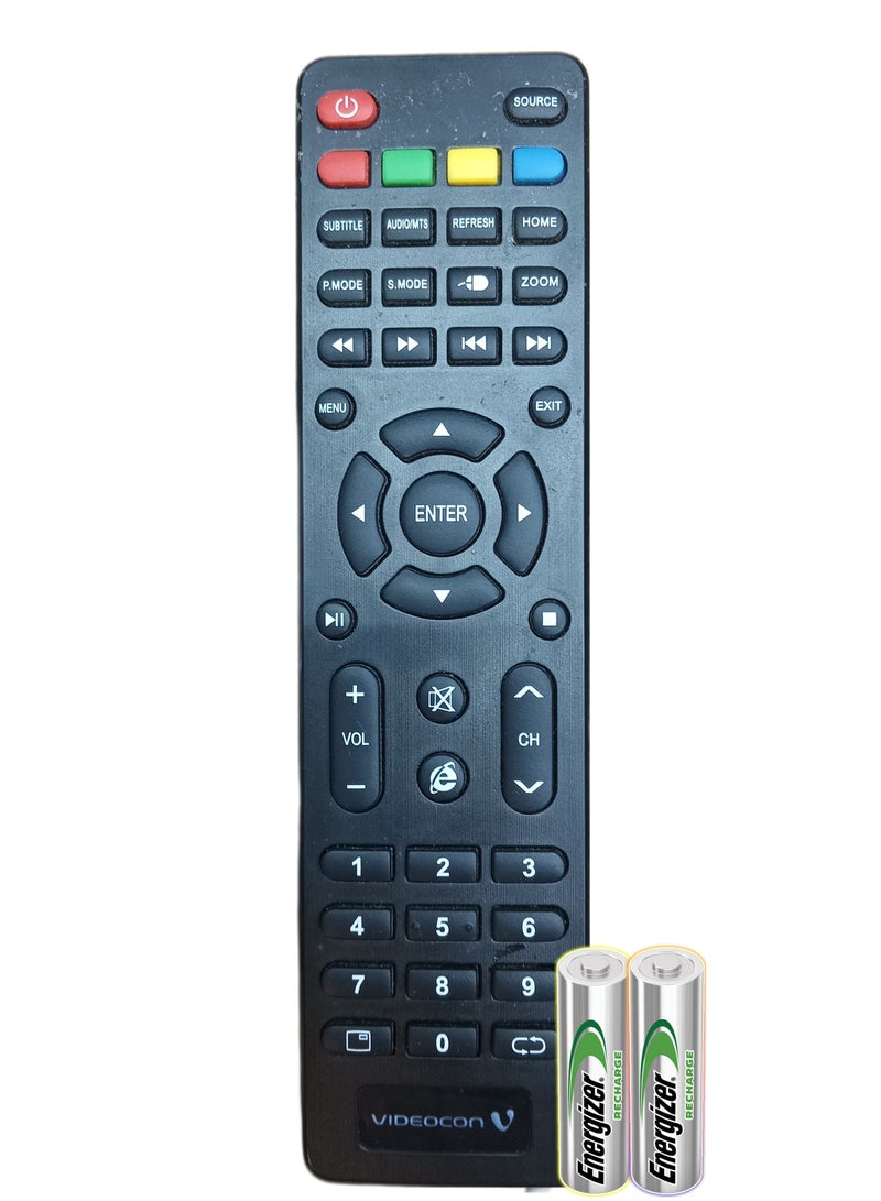 Videocon Android TV Remote Control – Compatible Replacement for Smart Android TVs