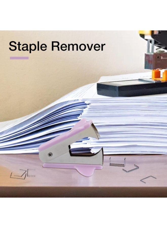 1Pcs Purple Staple Remover Puller, Non Slip Grip Manual Staple Extractor Tool For Students Teachers School Office Home Desk Supplies - Image 2