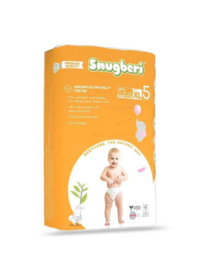Snugberi Diaper Size 5 X large 11-18kg - Mega Pack 54's - Image 2