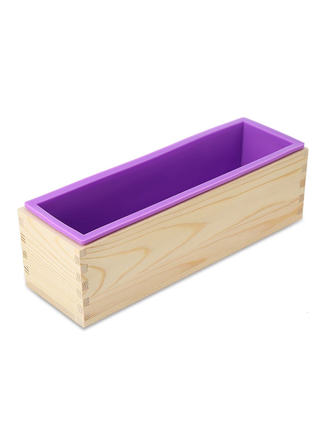 Wooden Soap Loaf Cutter Mould Brown 30x14x14centimeter  - Image 5