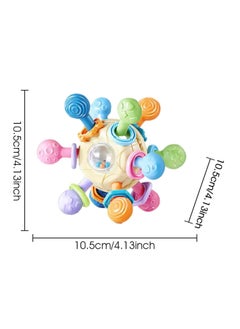 Daytoyz Baby Montessori Teething Toys - Sensory teething toys for babies - Gifts for Infant Newborn - Baby Rattle Chew Toys - Toddler Educational Learning Toys for Boys Girls  - Image 4