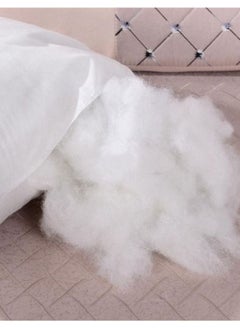 Maestro Maestro 1PCS Non Woven Cushion Hollow Fiber Polyester White 50x50cm  - Image 2