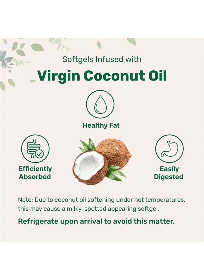 Micro Ingredients - Biotin With Hyaluronic Acid, 10000mcg - 365 Softgel - Image 1