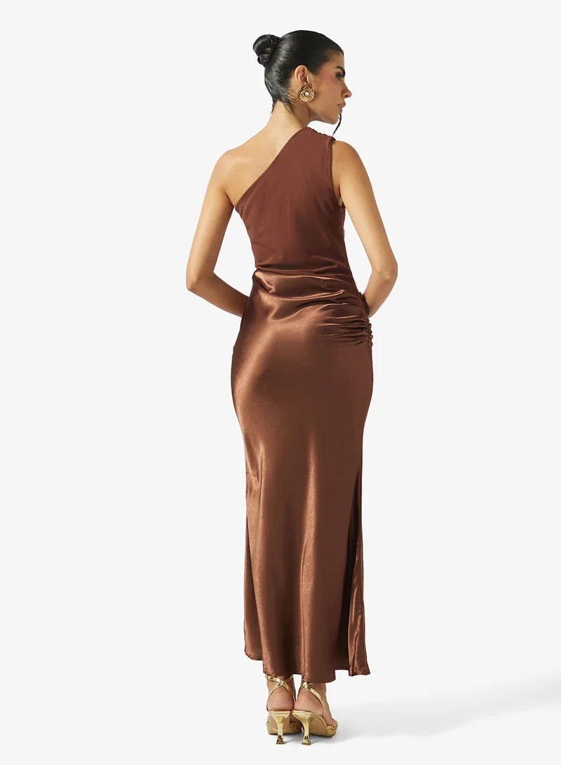 Ella Limited Edition  One Shoulder Draped Dress for Women | Best Price UAE