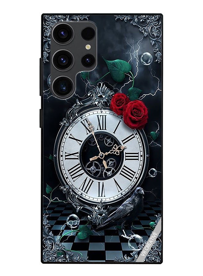 VR CREATIVE Protective Case Cover For Samsung Galaxy S24 Ultra Watch Design Multicolour - Image 1