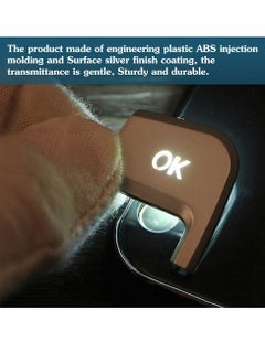 Excefore Car Steering Wheel Button Trim Upholstery Compatible with Mercedes for Benz C V GLC Class W205 X205  - Image 4