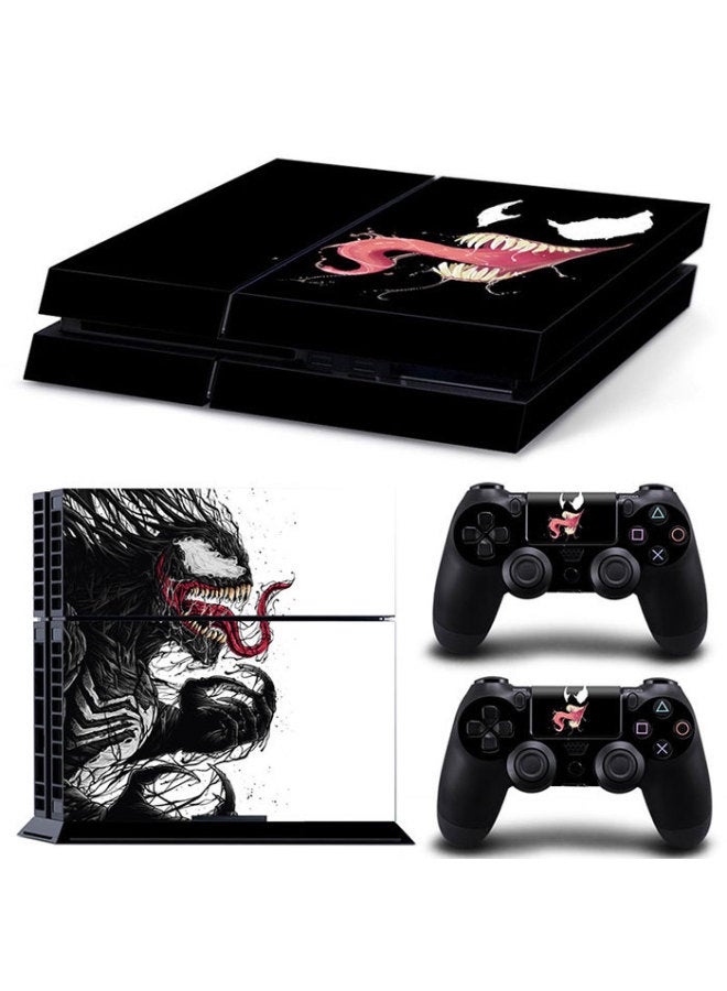 Ps4 Film Ps4 Old Model Type 10 11 Type 12 Sticker Ps4 Body Sticker Ps4 Pain Sticker Personalized Trendyy Sticker-Color:TN-PS4-8201  - Image 3
