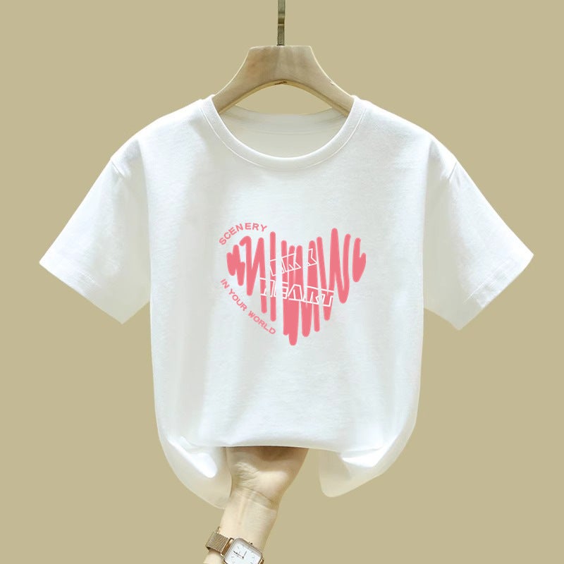 2272# Children'S Casual All-Match Short-Sleeved Boys And Girls Cartoon Printed Short-Sleeved Baby T-Shirt Trendy - Image 3