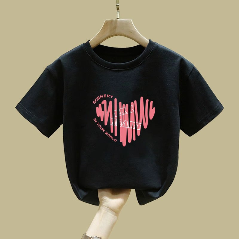 2272# Children'S Casual All-Match Short-Sleeved Boys And Girls Cartoon Printed Short-Sleeved Baby T-Shirt Trendy - Image 4