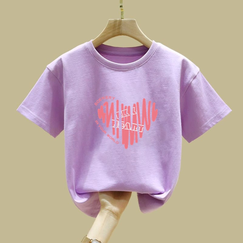 2272# Children'S Casual All-Match Short-Sleeved Boys And Girls Cartoon Printed Short-Sleeved Baby T-Shirt Trendy - Image 5