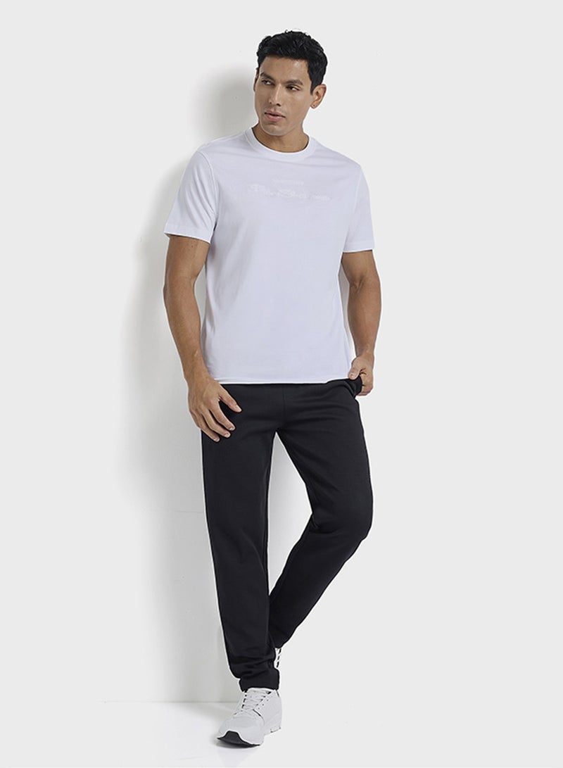 Ben Sherman Elastic Waistband Knitted Joggers - Image 5