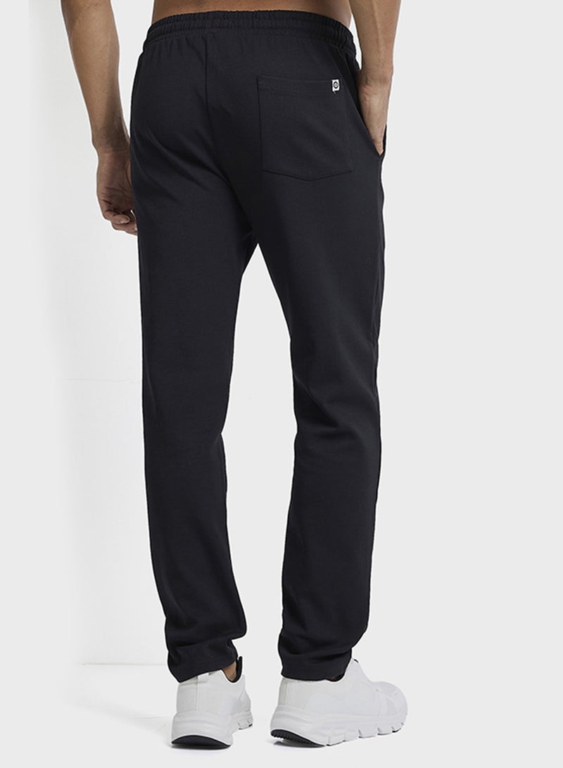 Ben Sherman Elastic Waistband Knitted Joggers - Image 2