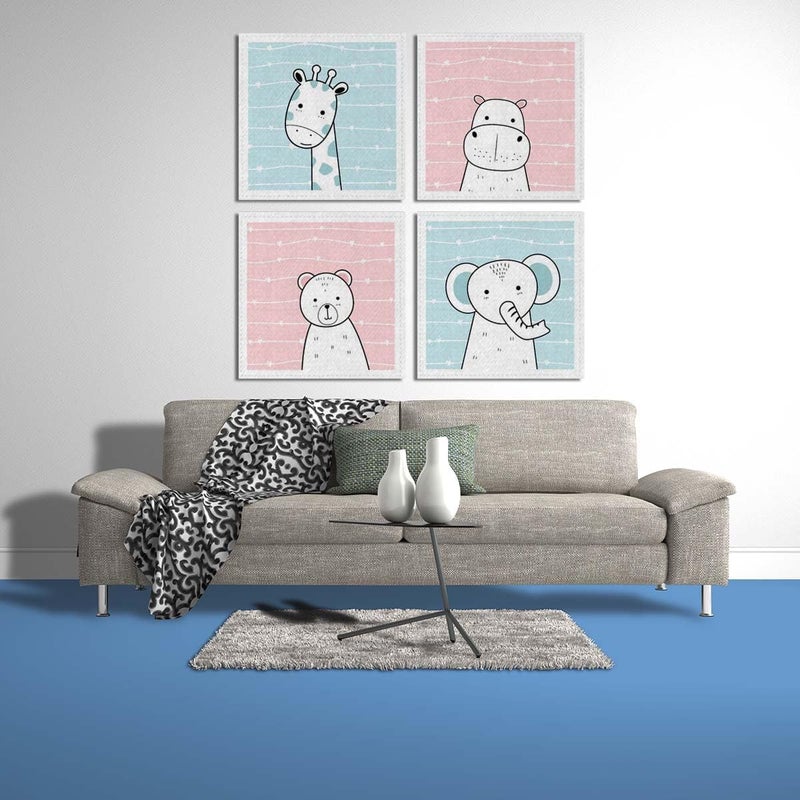 BPA Spring Spreading Colors Canvas Wall Art Set - Image 1