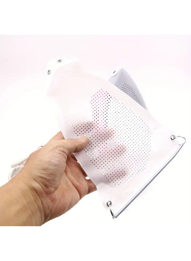 غطاء حماية لنعل المكواة، مقاوم للحرارة، يمنع الحرق والالتصاق، واقي مضاد للحروق، ملحقات الكي بالبخار، طبقة واقية أسفل المكواة لمعظم المكواة، واقي للنسيج قطعة واحدة - Image 3