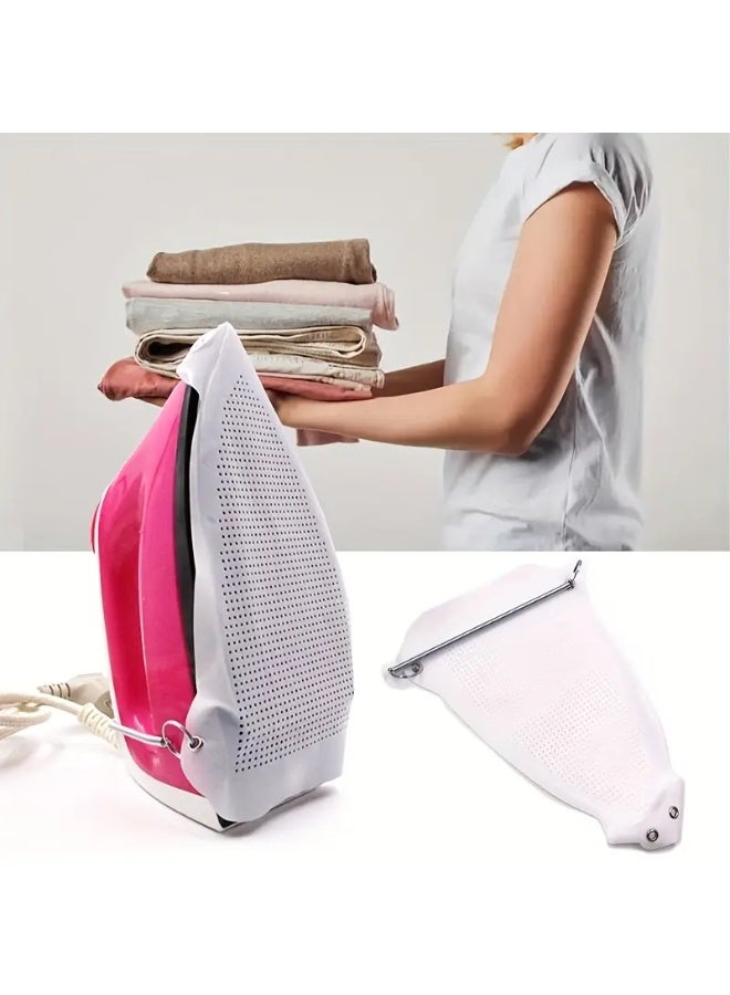 غطاء حماية لنعل المكواة، مقاوم للحرارة، يمنع الحرق والالتصاق، واقي مضاد للحروق، ملحقات الكي بالبخار، طبقة واقية أسفل المكواة لمعظم المكواة، واقي للنسيج قطعة واحدة - Image 5