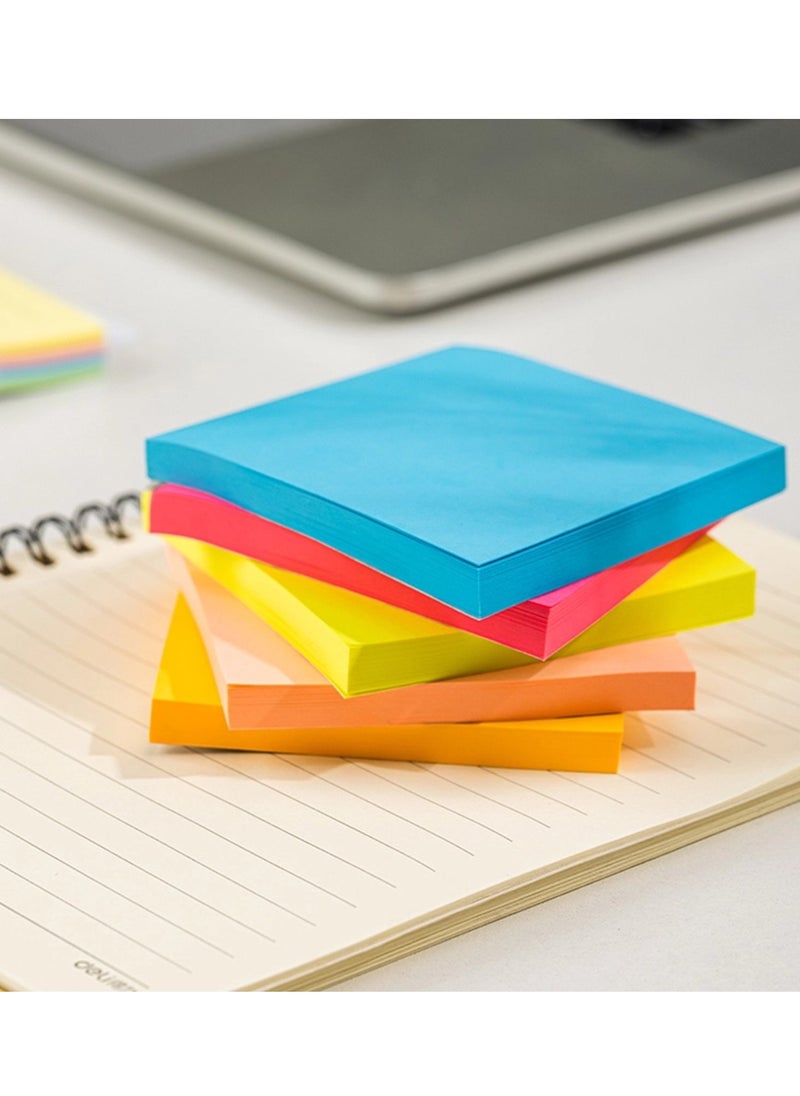 Deli 400-Piece Sticky Notes 3x3 Inch Size Multicolour  - Image 3