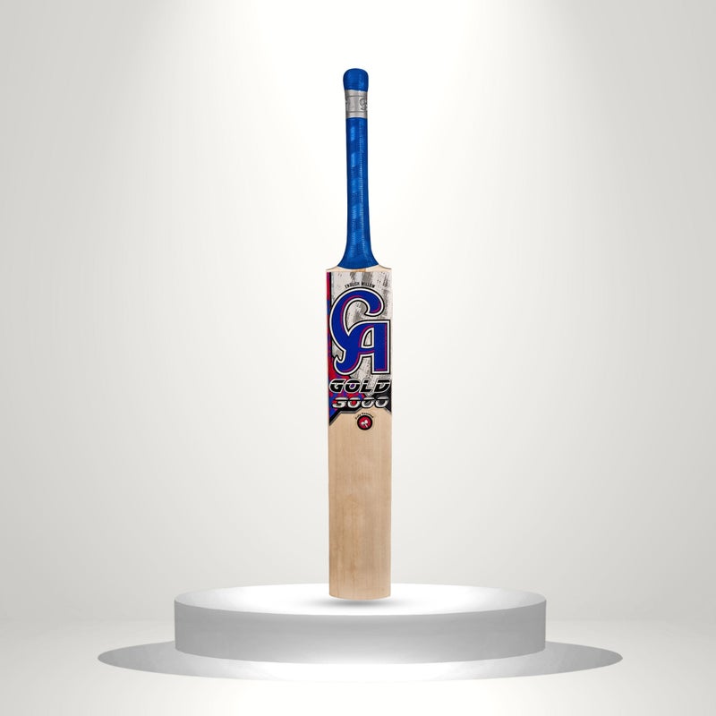 CA Gold 3000 English Willow Cricket Bat Size Harrow Youth Hard Ball Match Bat - Image 3