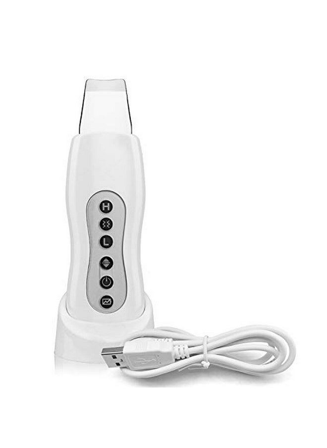 NORLANYA BEAUTY EQUIPMENT Norlanya Skin Scrubber Spatula Blackhead Removal Skin Peeling Extractor Pores Cleanser Facial Scrubbergentle Hydroexfoliationcordless  - Image 1