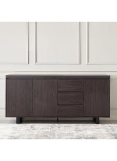 Home Box خزانة جانبية بثلاثة أبواب و3 أدراج من إندوس، 45 × 85 × 190 سم  - Image 4