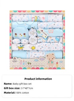 18PCS Newborn Baby Gifts Set, Newborns Layette Gift for Girl Boys, Infant Essential Clothes Accessories, Premium Cotton Babies' Pant and Top Sets, with Beautifully Packaged Boxes and Prints - pzsku/ZE19EC2155415427EF332Z/45/_/1715000480/71a63e3f-3f6d-4e4d-bc0d-0eb1c9b32e37