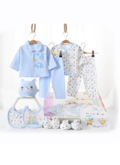 18PCS Newborn Baby Gifts Set, Newborns Layette Gift for Girl Boys, Infant Essential Clothes Accessories, Premium Cotton Babies' Pant and Top Sets, with Beautifully Packaged Boxes and Prints - pzsku/ZE19EC2155415427EF332Z/45/_/1715000481/a7313556-acf6-417a-acf6-604efa71a534