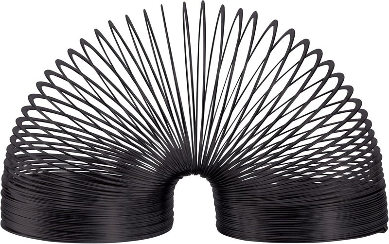 Slinky Just Play Collector’s The Original Walking Spring Toy, Black Metal , Toys for 3 Year Old Girls and Boys, Party Favors, Fidget Toys - Image 1