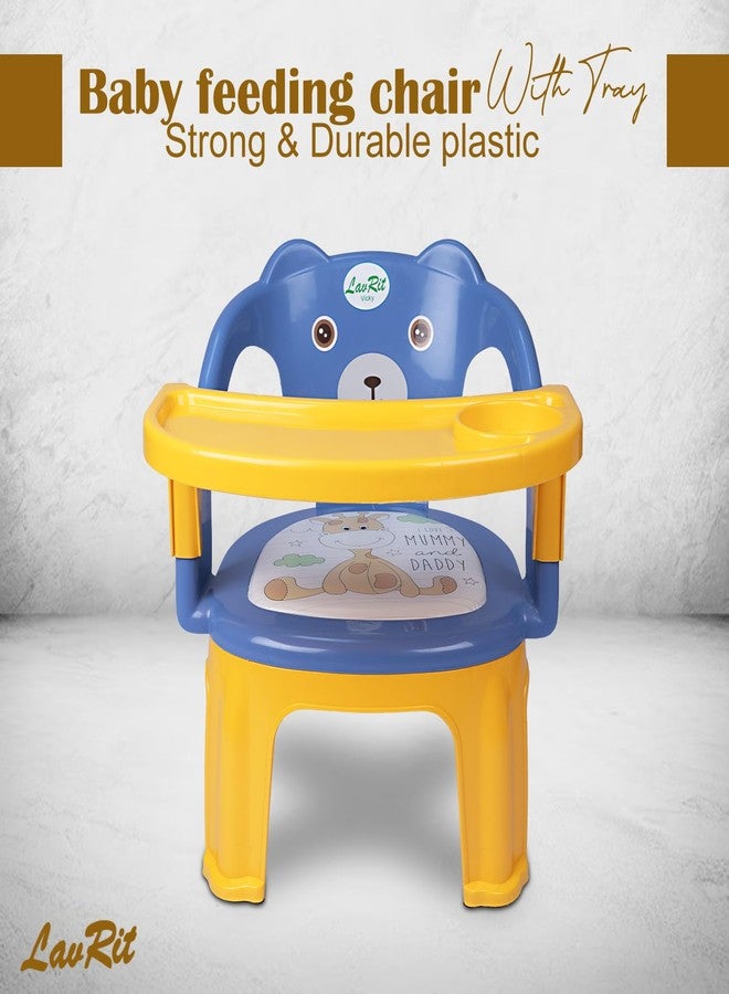 LavRit Plastic Baby Feeding Chair, with Tray Chair/Booster Plastic Chair for Kids/Feeding Chair for Kids,Portable Eating/Safe Chair(1-3 Years)/Upto 20 Kgs - Image 5