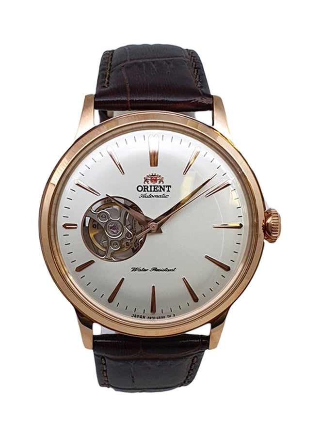ORIENT Men Bambino Classic Open Heart Dial Analog Watch RA-AG0001S00C - Image 1