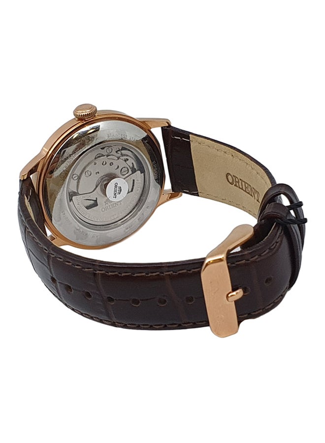 ORIENT Men Bambino Classic Open Heart Dial Analog Watch RA-AG0001S00C - Image 2
