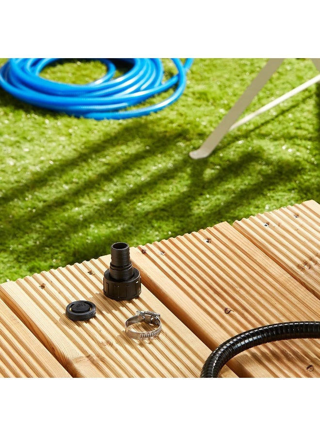 Karcher Pump Connector Set for 3/4-Inch and 1-Inch Suction Hose Black - Image 5