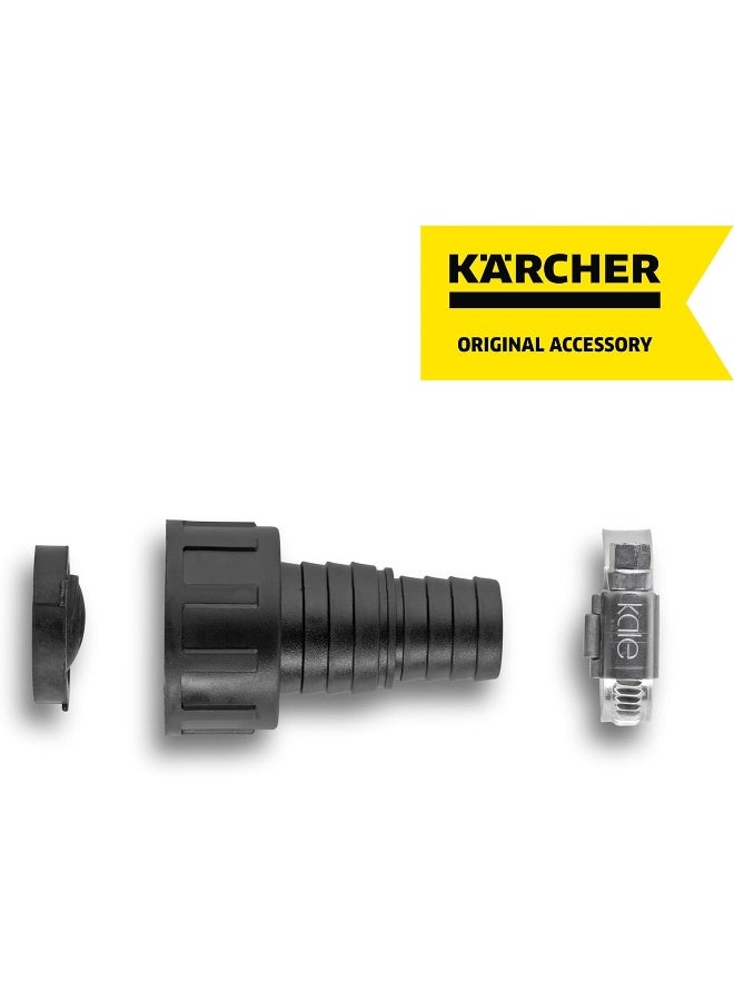 Karcher Pump Connector Set for 3/4-Inch and 1-Inch Suction Hose Black - Image 2
