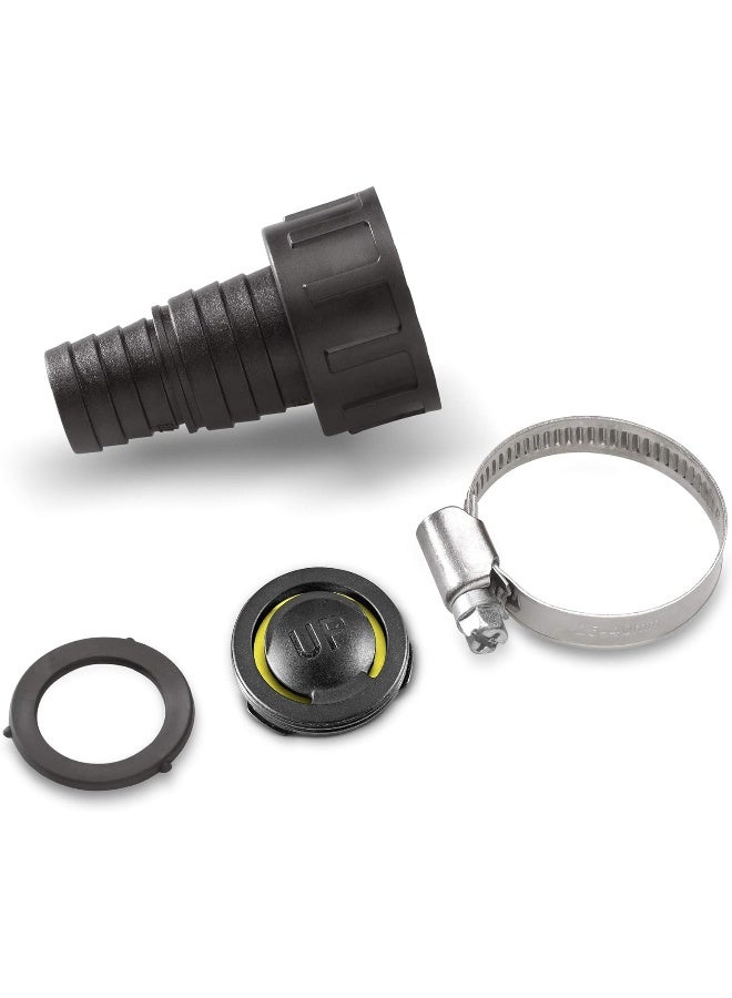 Karcher Pump Connector Set for 3/4-Inch and 1-Inch Suction Hose Black - Image 1